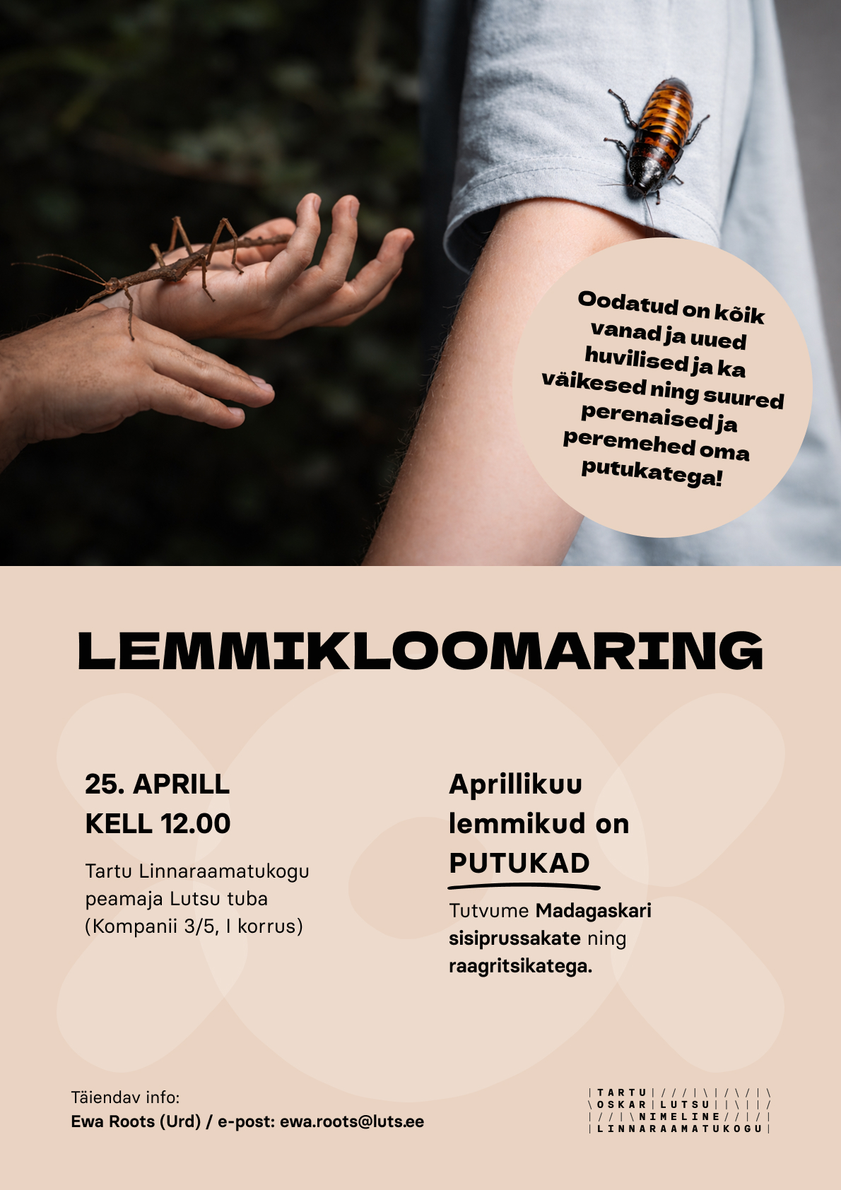 Lemmikloomaring. Putukad